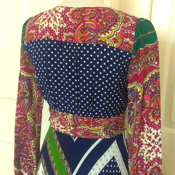 Anthropologie Istanbul Wrap Dress by Moulinette Soeurs - Picture 9 of 11